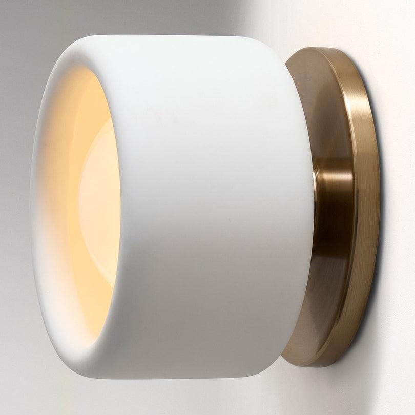 Aura Modern Porcelain Sconce
