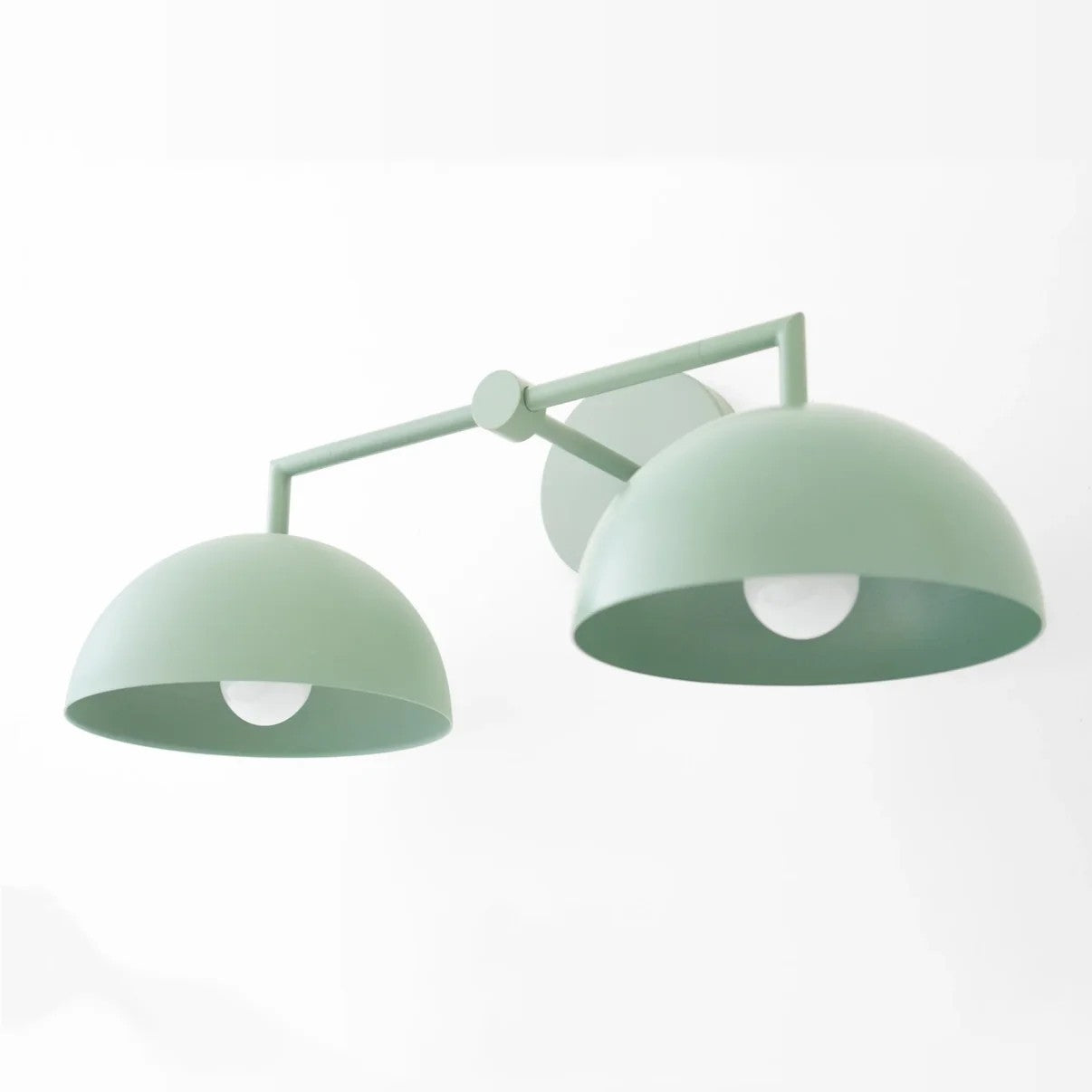 Burton Modern Nordic Morandi 2-Light Metal Wall Light