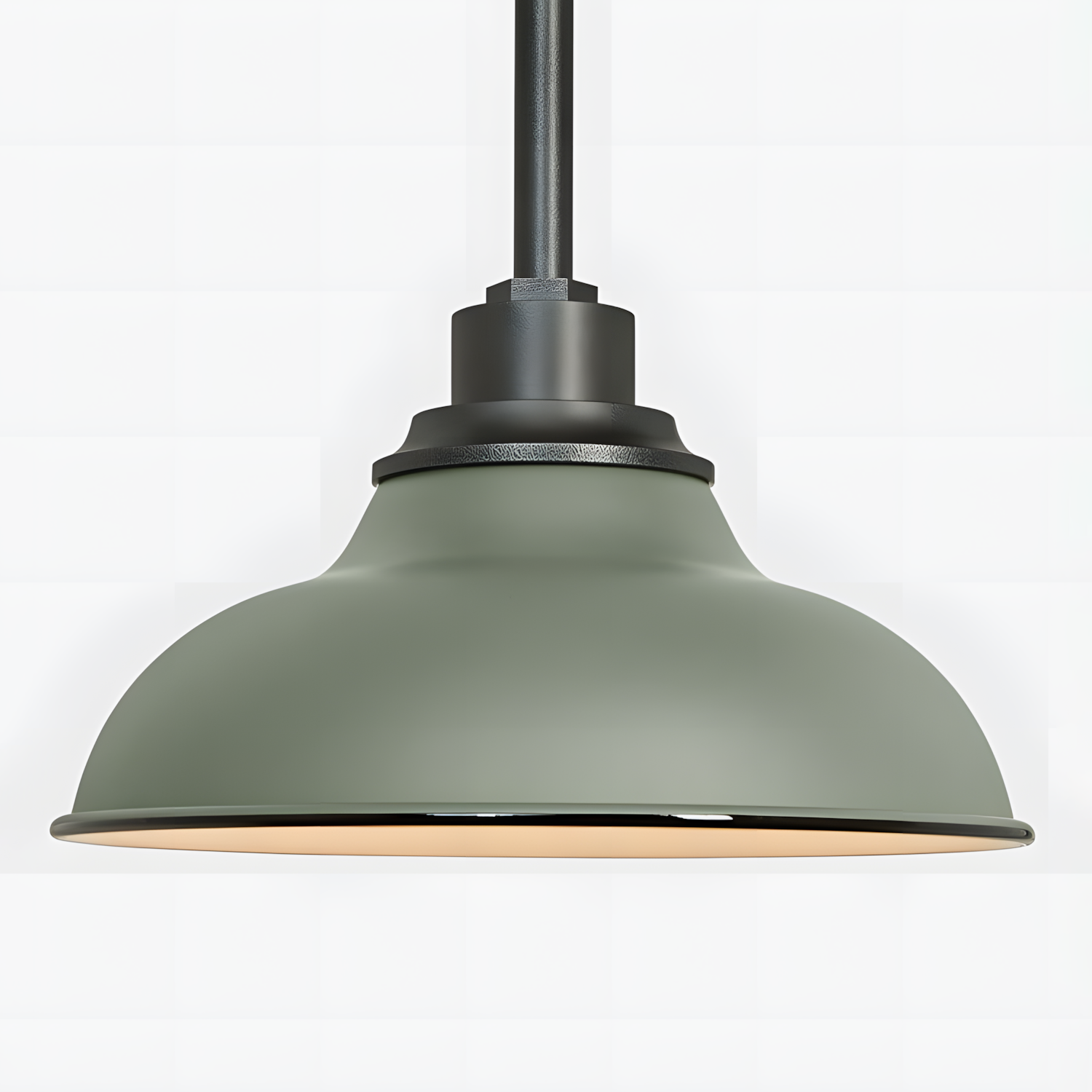 Creed Industrial Dome Metal Pendant Light