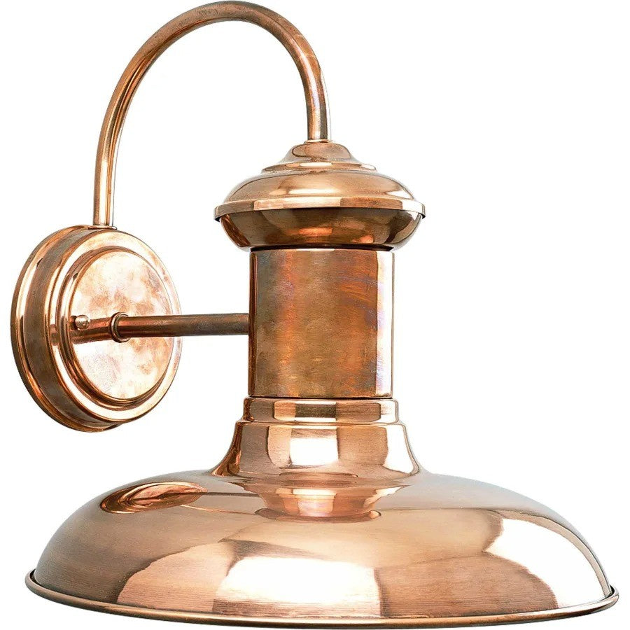 Howells Industrial Modern Copper Metal Outdoor Wall Sconce