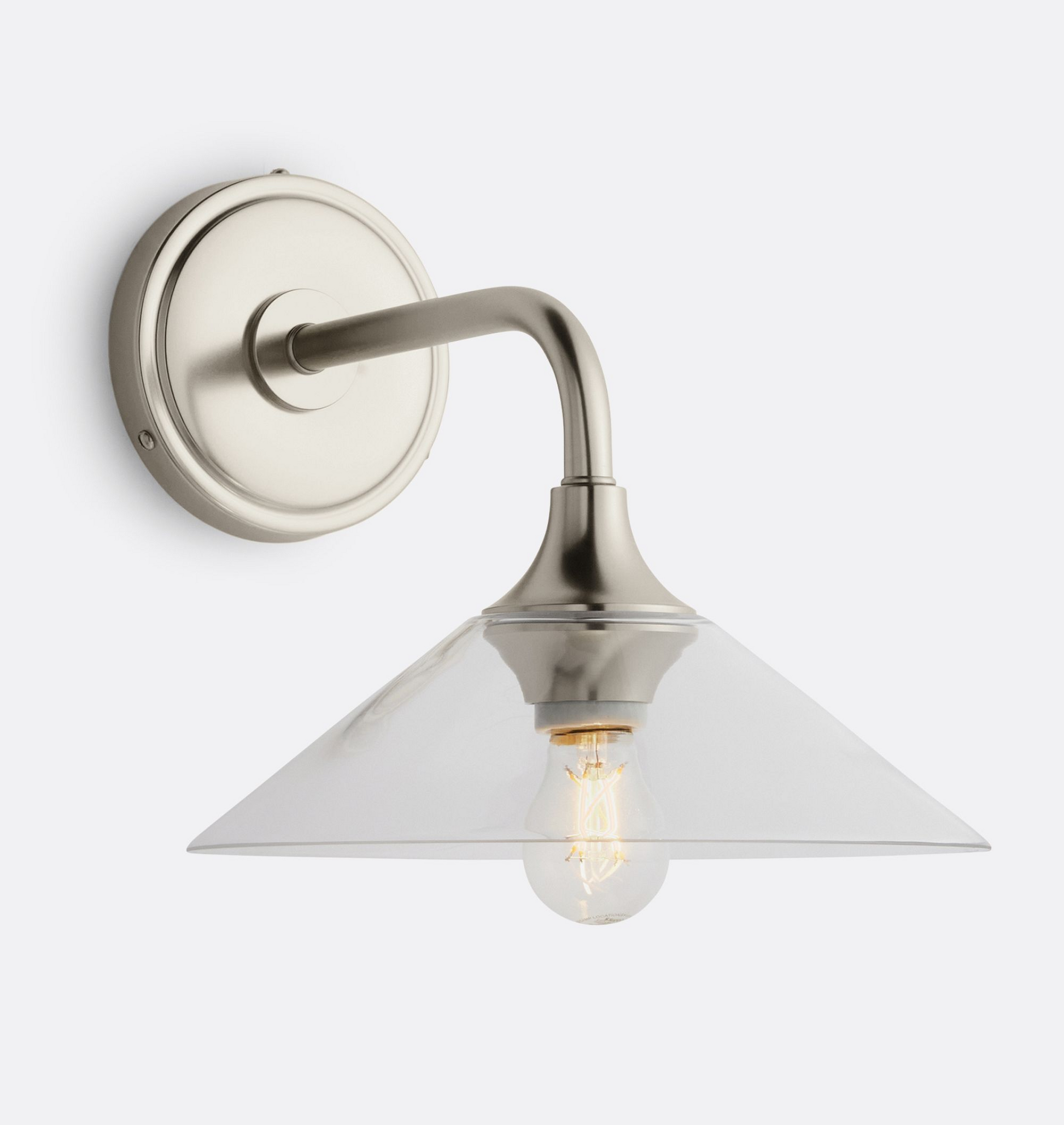 Musara Minimalist Glass Shade Wall Light