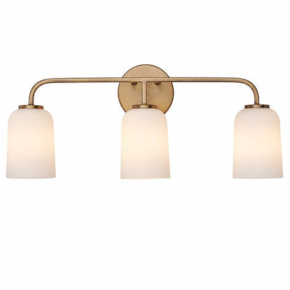 Bransen Modern Milk Glass 2/3-Light Vanity Wall Sconce