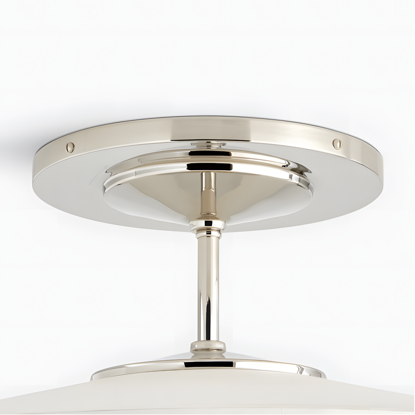 Delaney Rustic Fabric Drum Semi-Flush Mount Ceiling Light