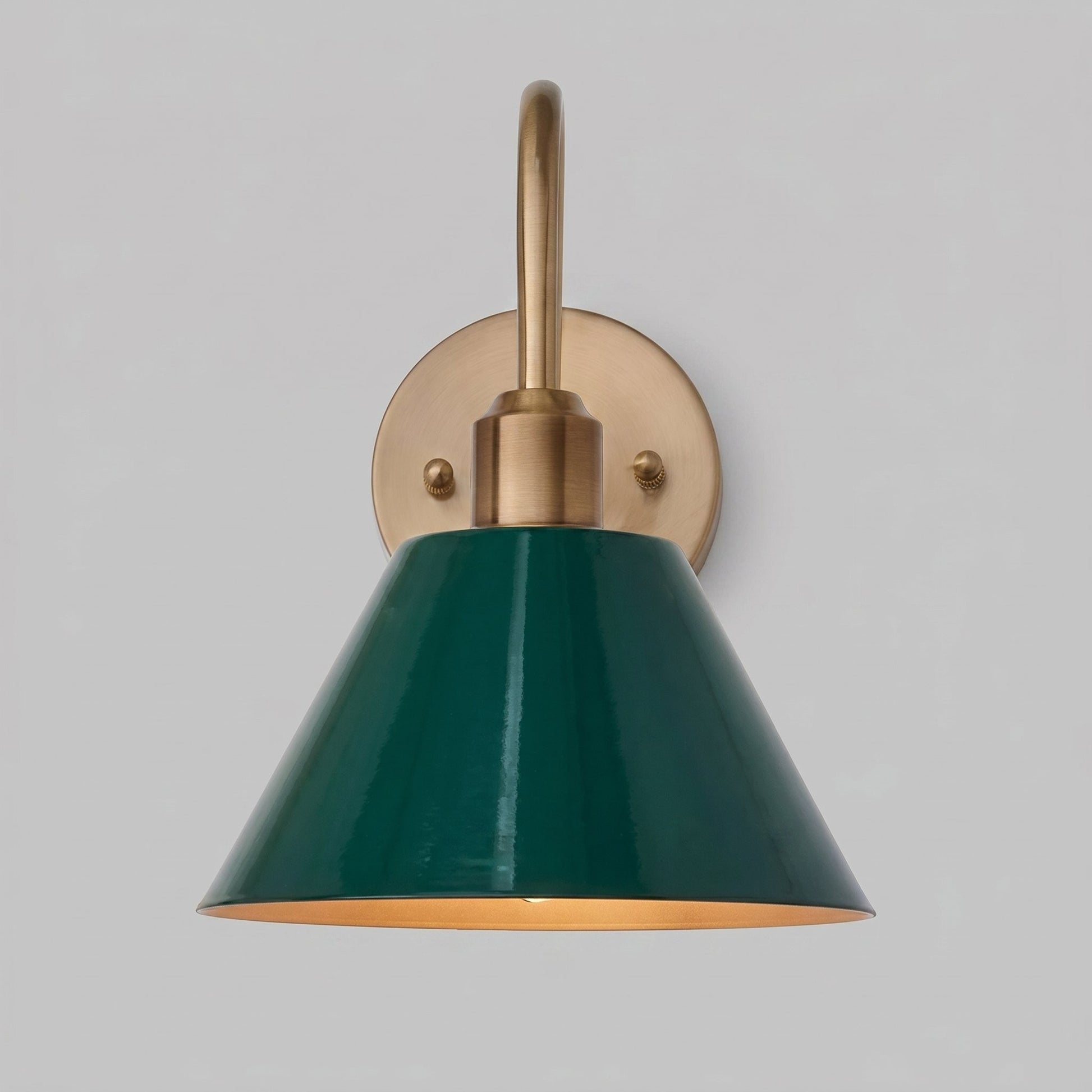 Ferm Minimalist Industrial Tapered Sconce