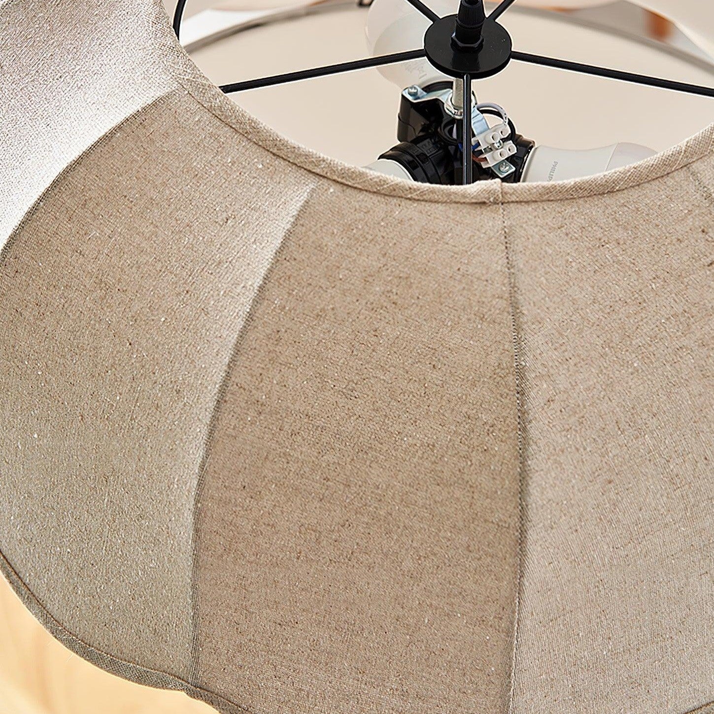 Quill Large Boho Fabric Flower Pendant Light