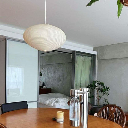 Gino Japanese Rice Paper Lantern Pendant Light