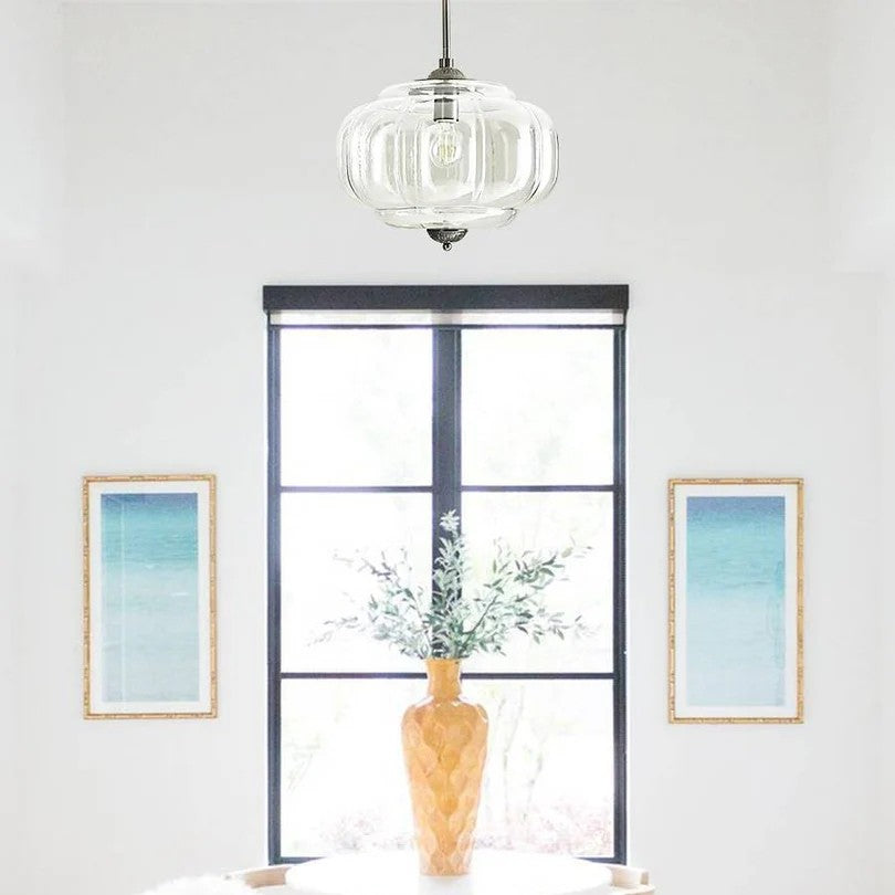 Ozita Retro Semi-Flush Mount Eloise Pendant Light