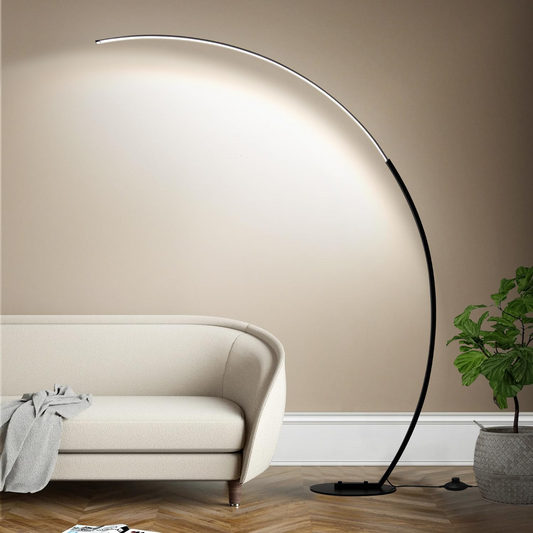 Harte Ultra Bright Dimmable Arc LED Floor Lamp