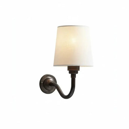 Nyxel Vintage Fabric Small Wall Sconce