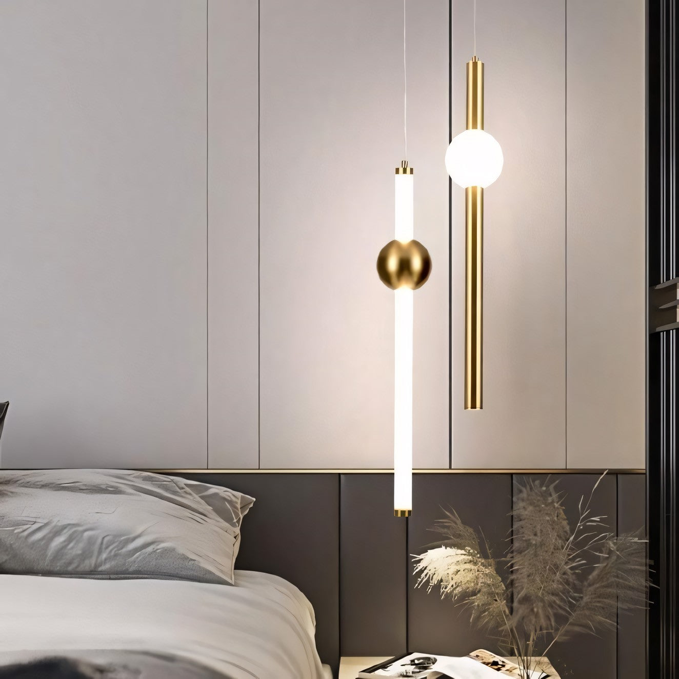Orion Nordic LED Tube Pendant Light