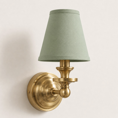 Corbin Vintage Color Fabric Wall Sconce