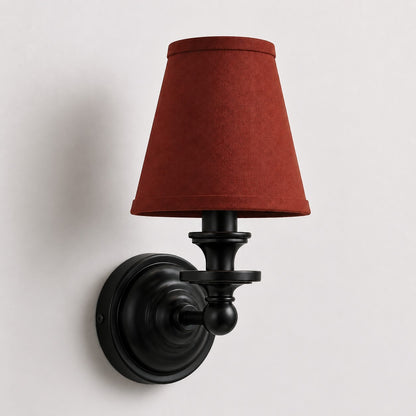 Corbin Vintage Color Fabric Wall Sconce