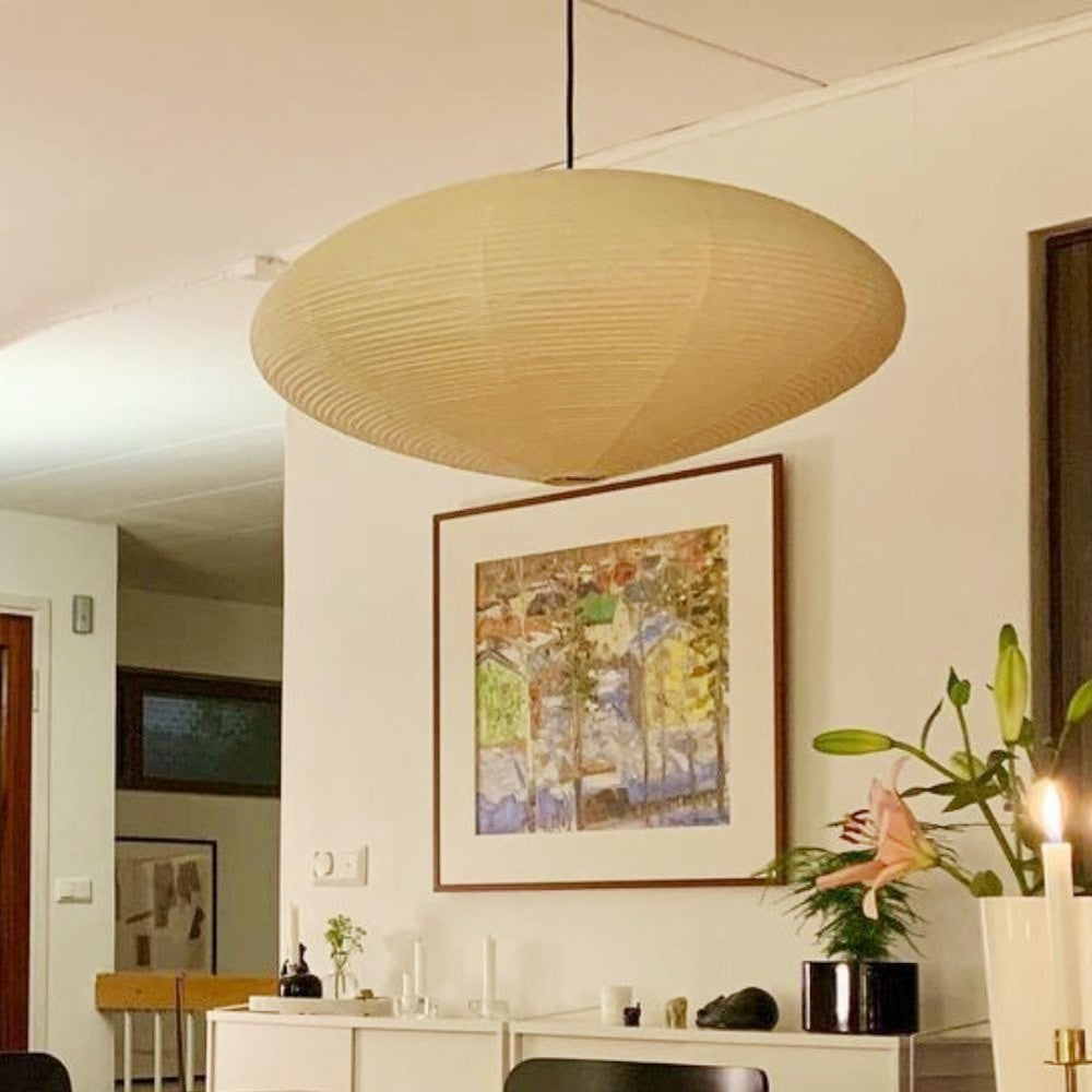 Gino Japanese Rice Paper Lantern Pendant Light