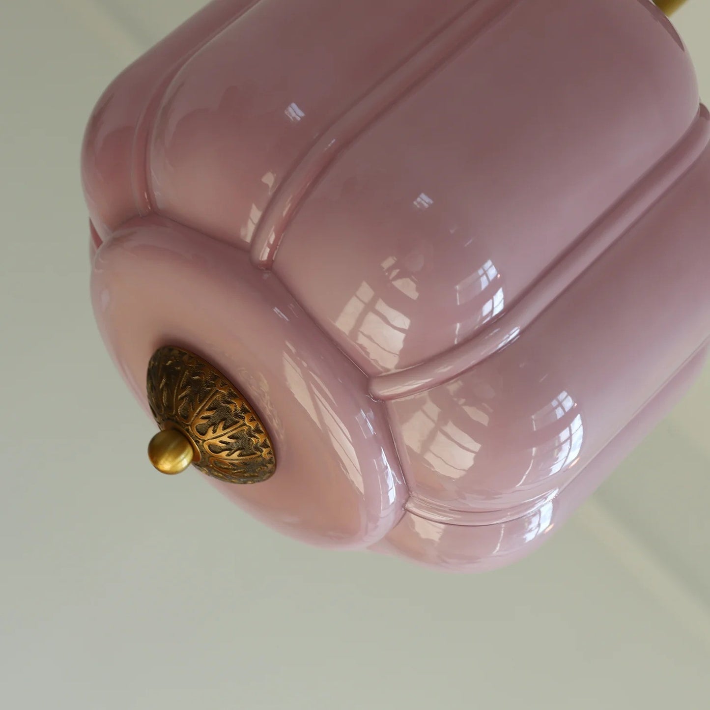 Conran Vintage Milk Glass Lantern Eloise Ceiling Light