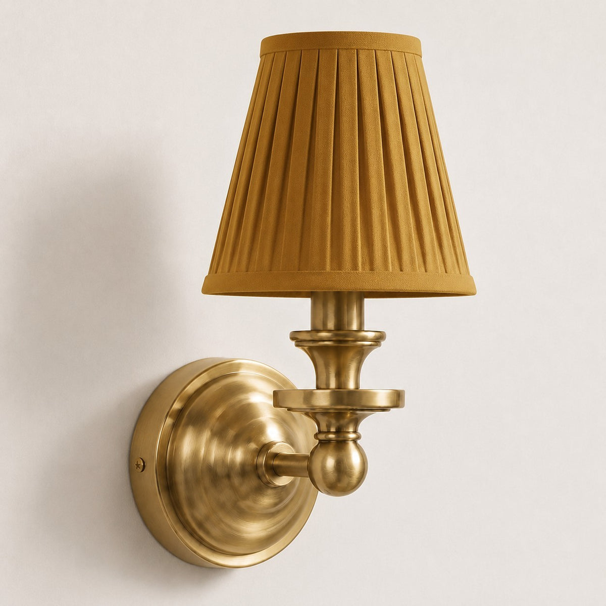 Corbin Vintage Color Fabric Wall Sconce
