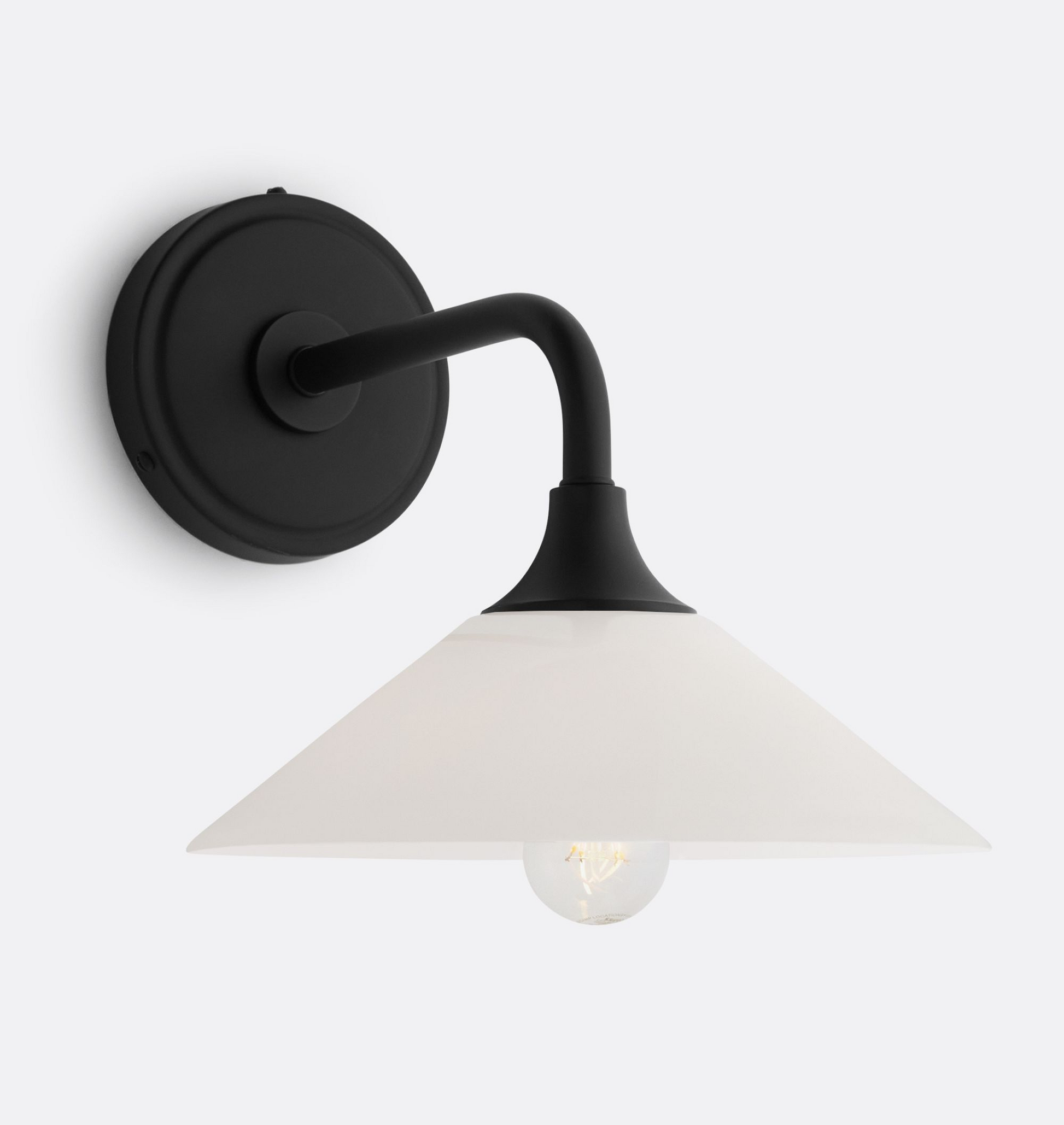Musara Minimalist Glass Shade Wall Light