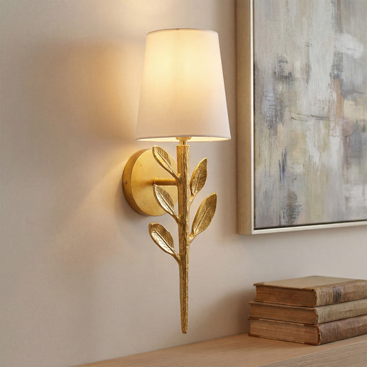 Hemma Retro Leaves And Branch Sconce