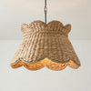 Karinne Natural Flower Rattan Pendant Light