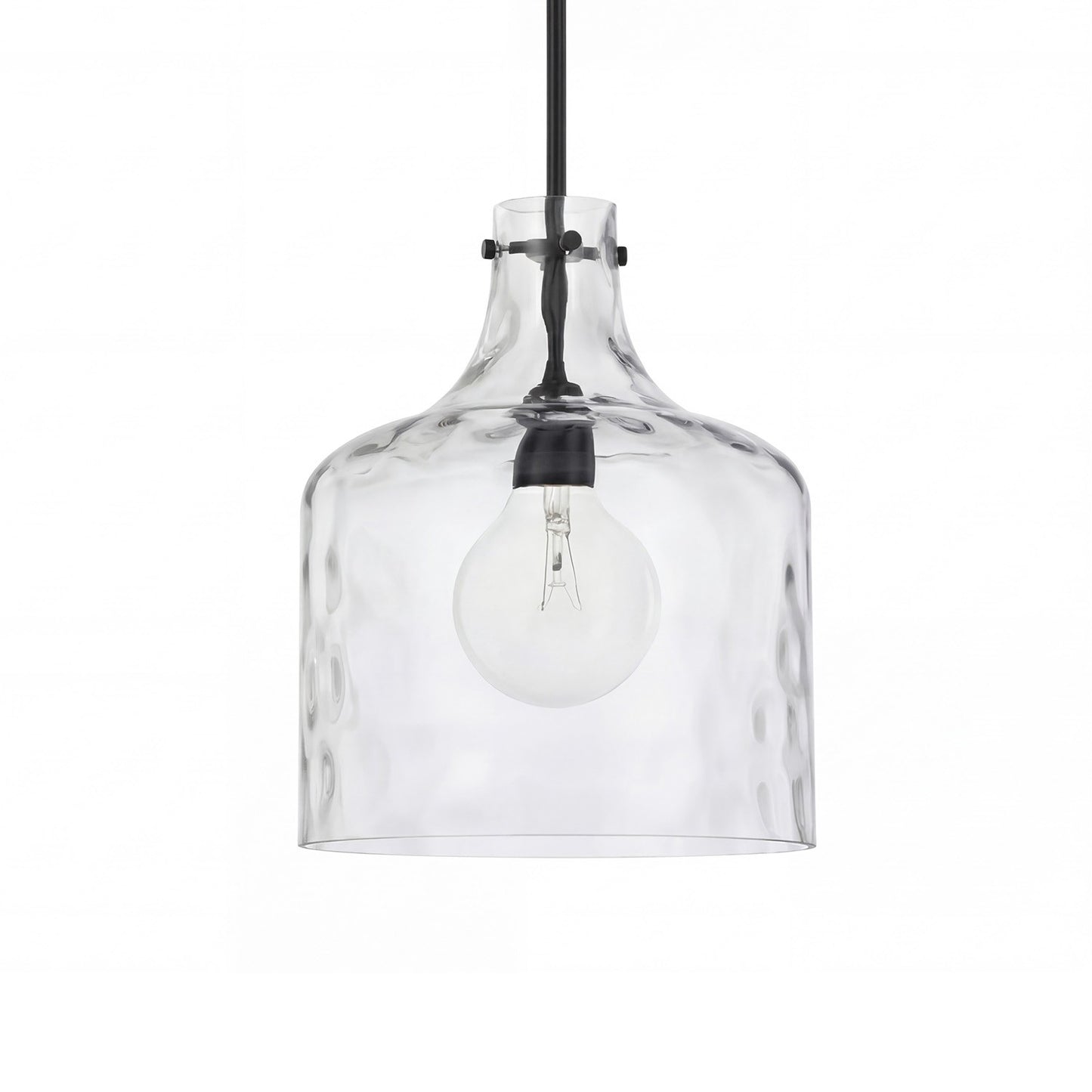 Tydon Minimalist Water Ripple Glass Pendant Light