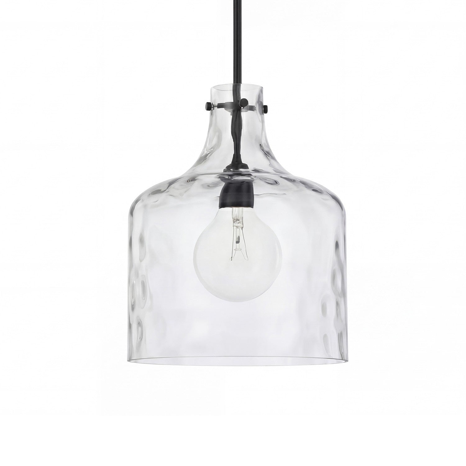 Tydon Minimalist Water Ripple Glass Pendant Light