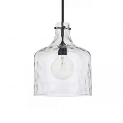 Tydon Minimalist Water Ripple Glass Pendant Light