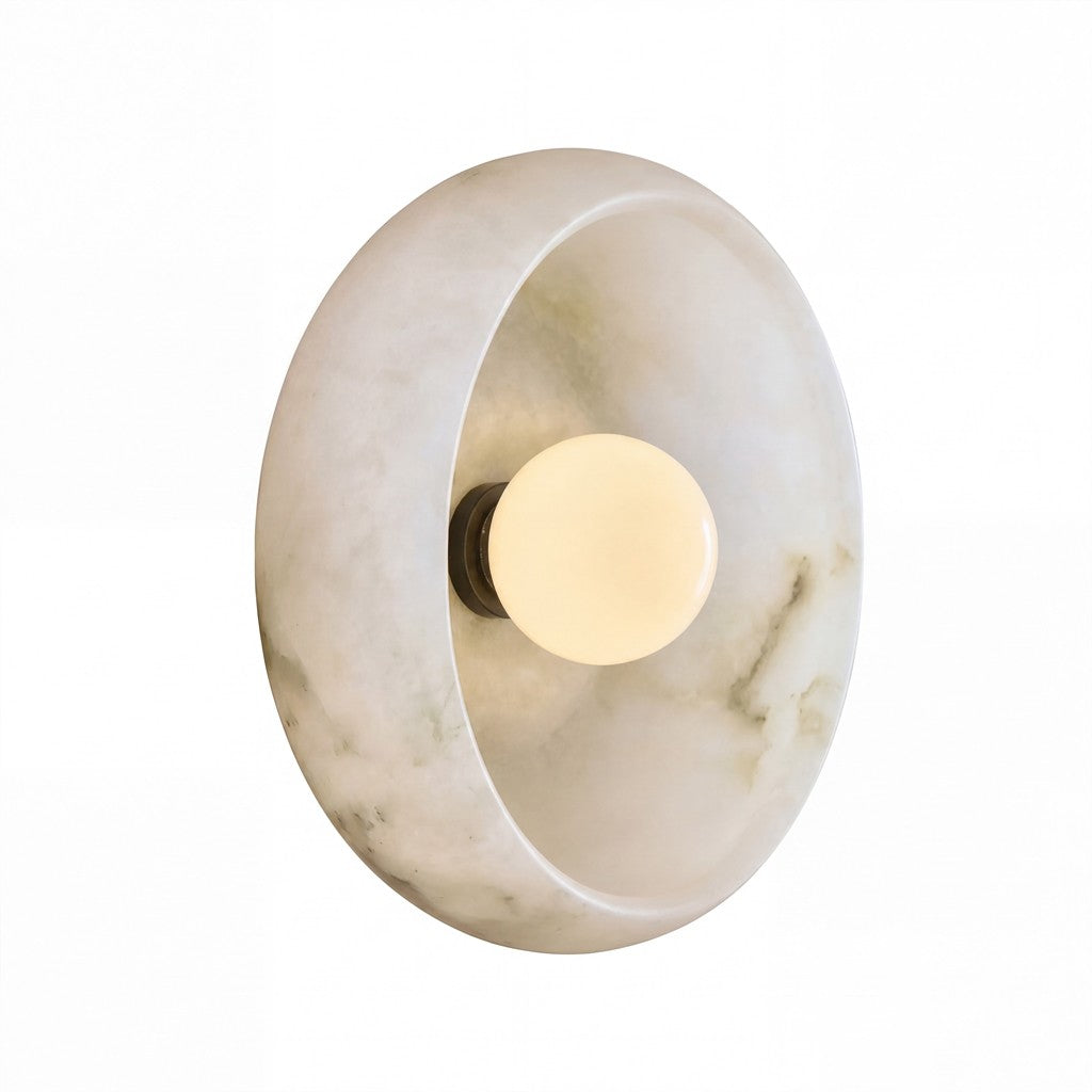 Vega Retro Bowl Shade Wall Sconce