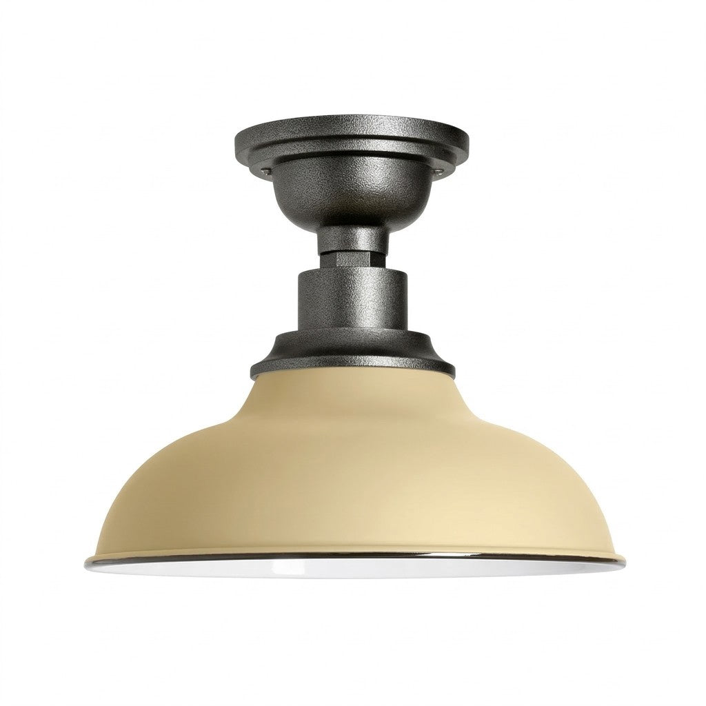 Creed Classic Industrial Metal Dome Ceiling Light