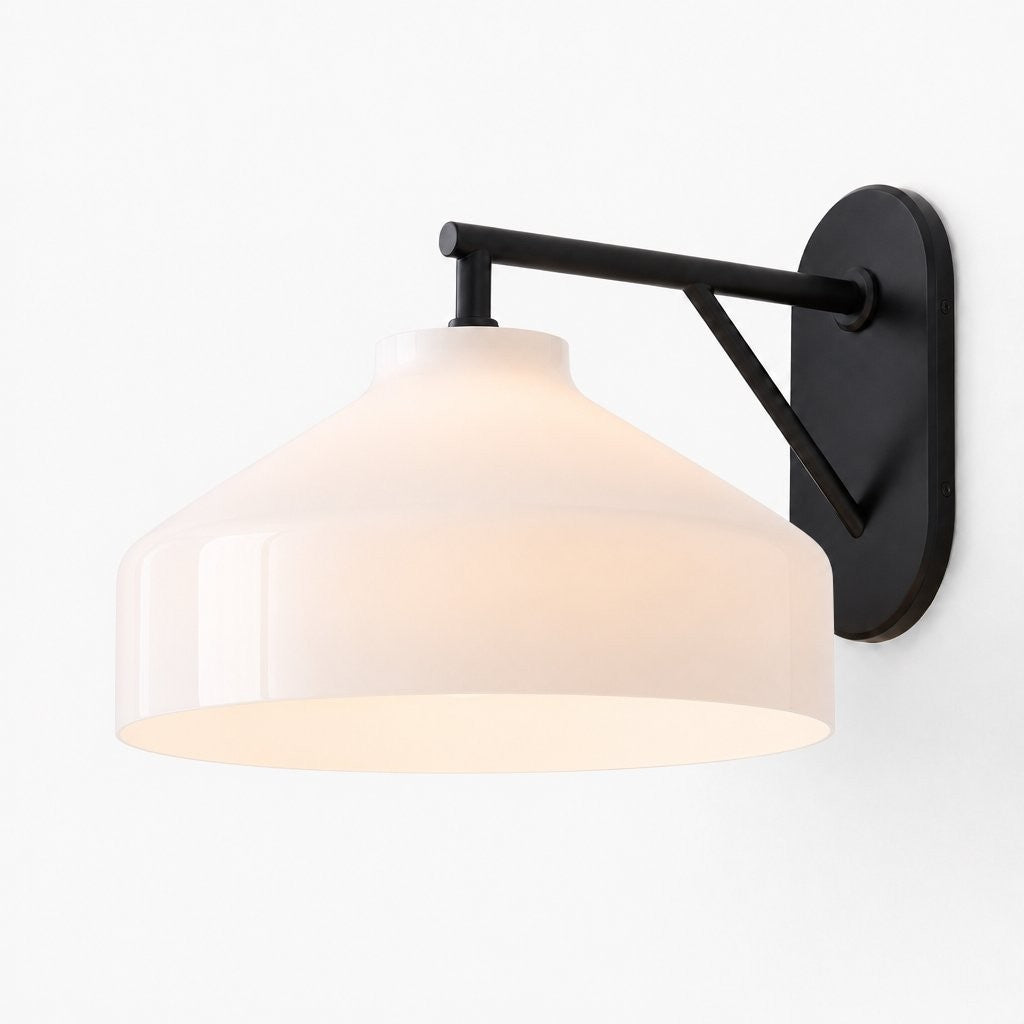 Drilon Nordic Minimalist Morandi Matte Metal Wall Sconce