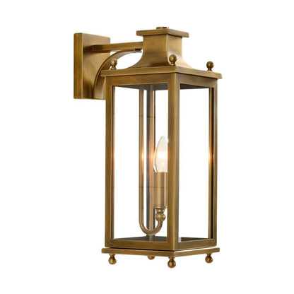 Harlan Industrial Metal Outdoor Wall Sconce