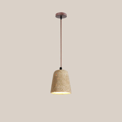 Bowen Wabi-Sabi Mini Travertine Pendant Light