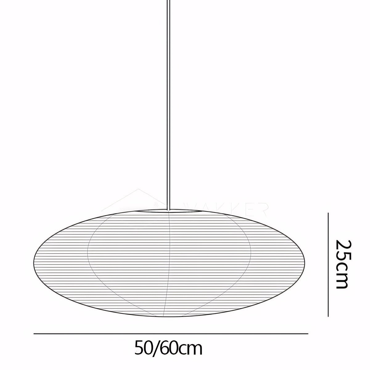 Gino Japanese Rice Paper Lantern Pendant Light