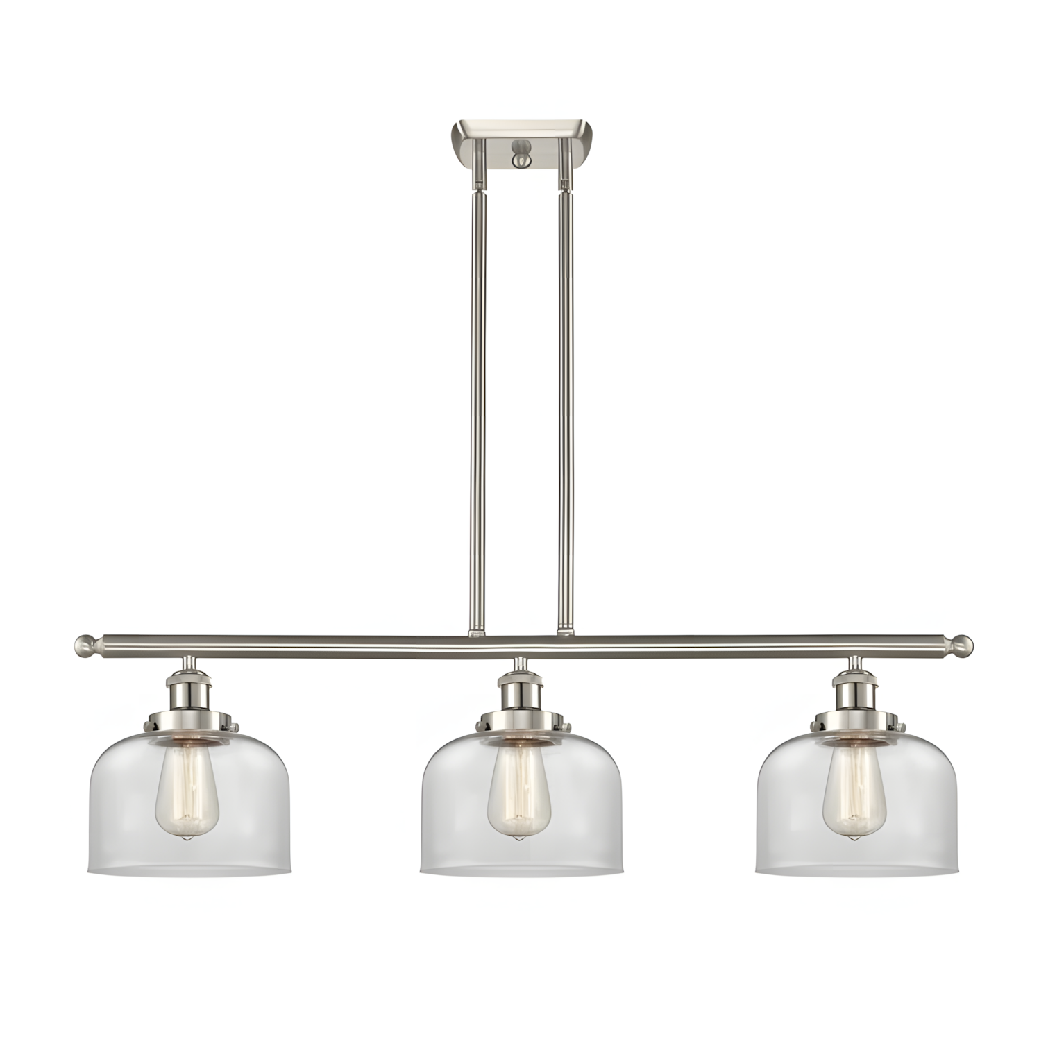 Dax Farmhouse 3 Lights Glass Pendant Light
