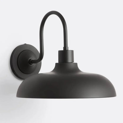 Gwydion Modern Farmhouse Dome Exterior Wall Light