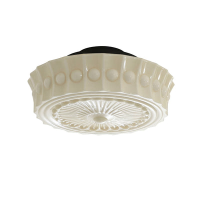 Jeevika Vintage Art Classic Round Personalized Pendant Light