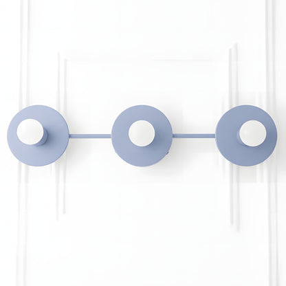 Marnie Nordic Colorful 3 Light Vanity Wall Light