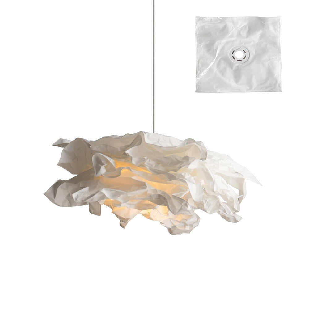 Carrow White Cloud Paper Pendant Lamp