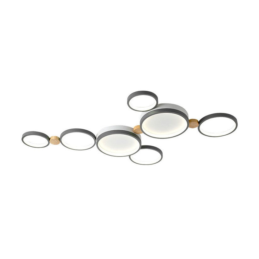 Phelith Modern Scandinavian Circle Ceiling Light