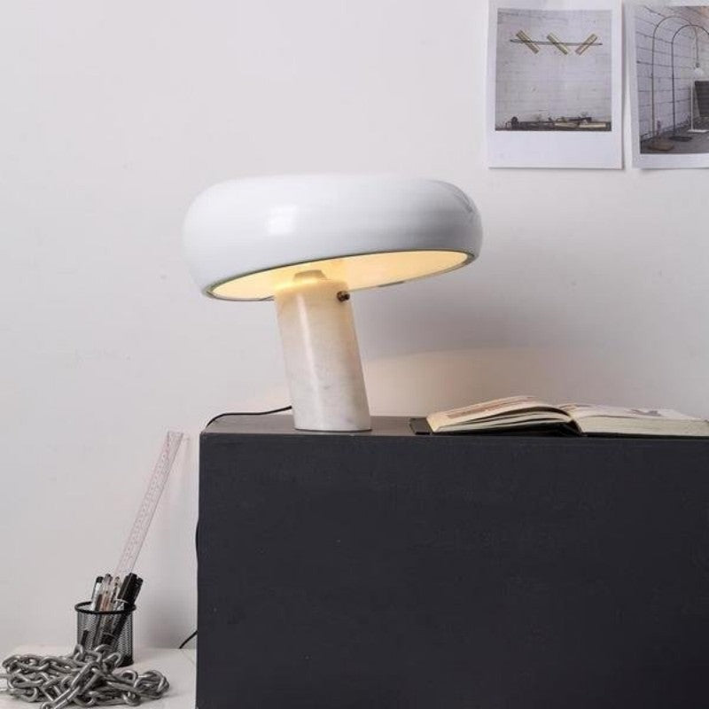 Paula Vintage Table Lamp with Marble Base