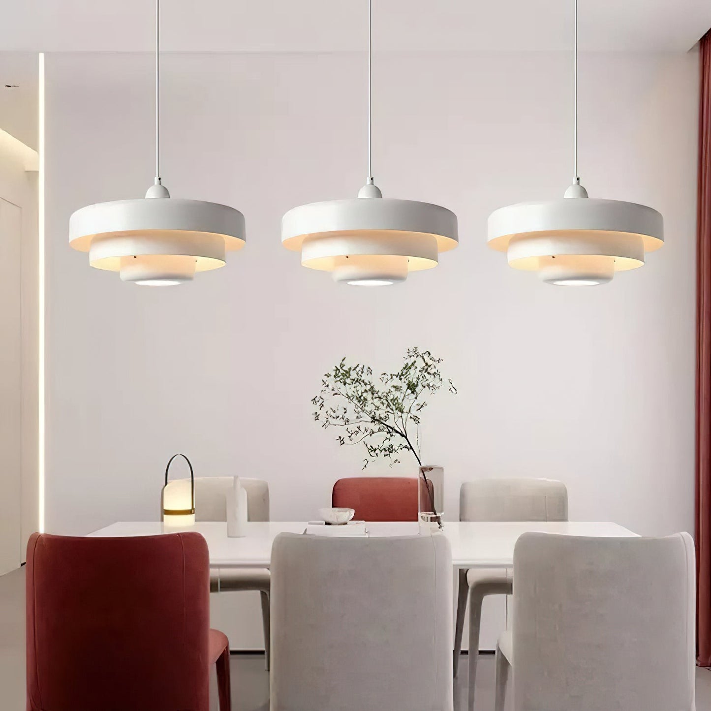 Modern Scandinavian Multi‑Layer Colorful Pendant Light