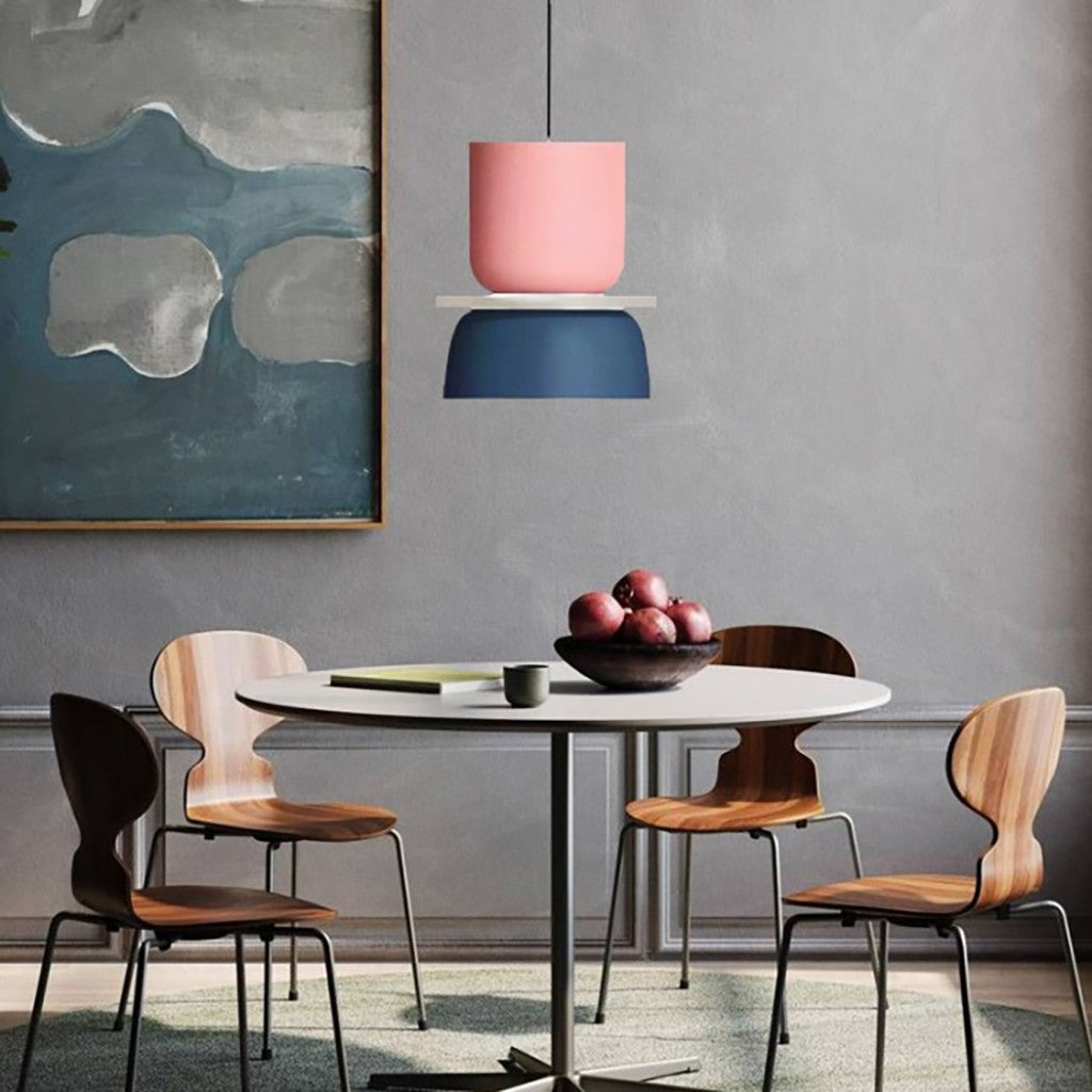 Vesperia Nordic Macaron Pendant Light for Round Dining Table