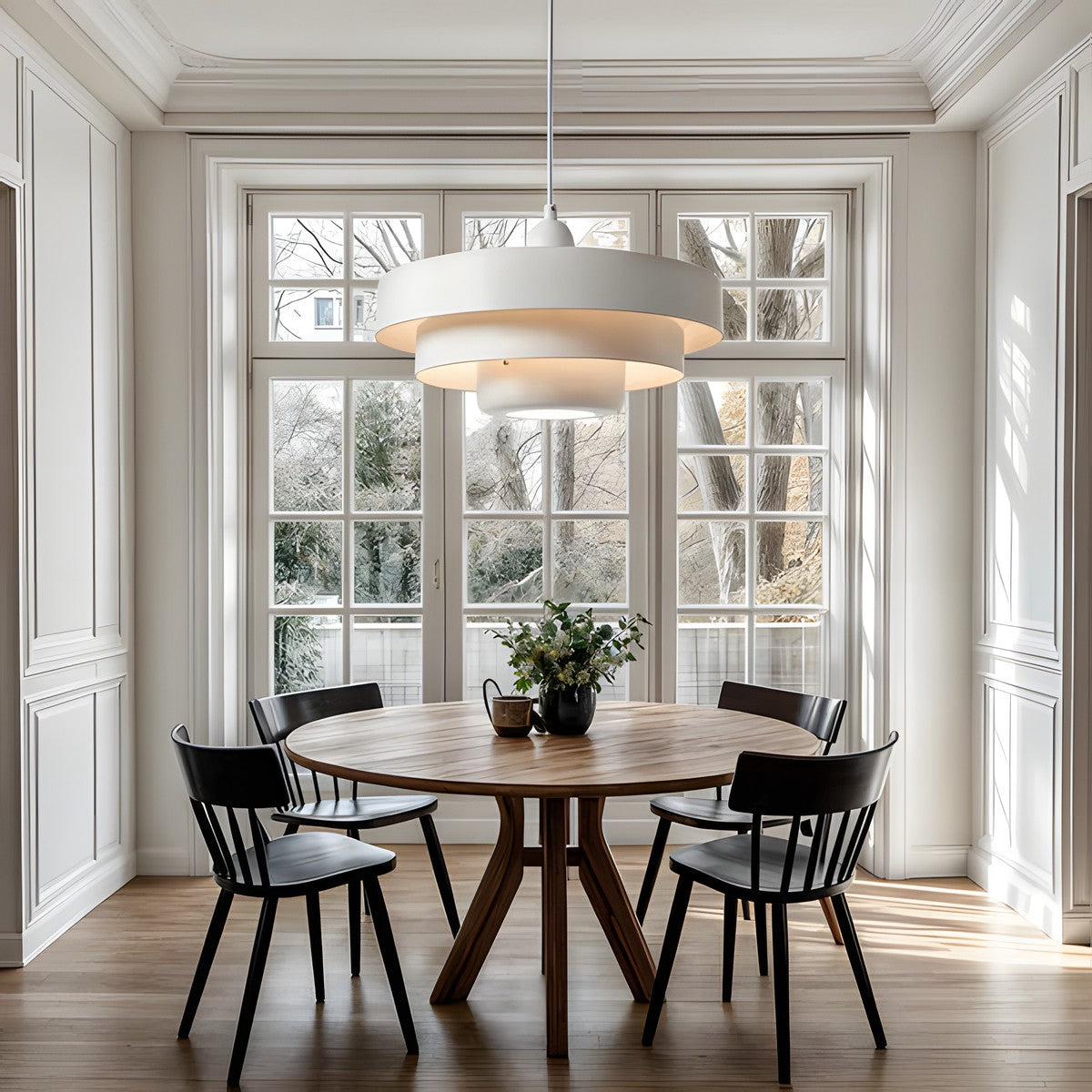 Modern Scandinavian Multi‑Layer Colorful Pendant Light