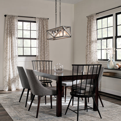 Karnor Vintage Cage Dry Rated Chandelier