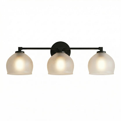 Conrad Vintage 3 Heads Bellflower Glass Wall Sconce