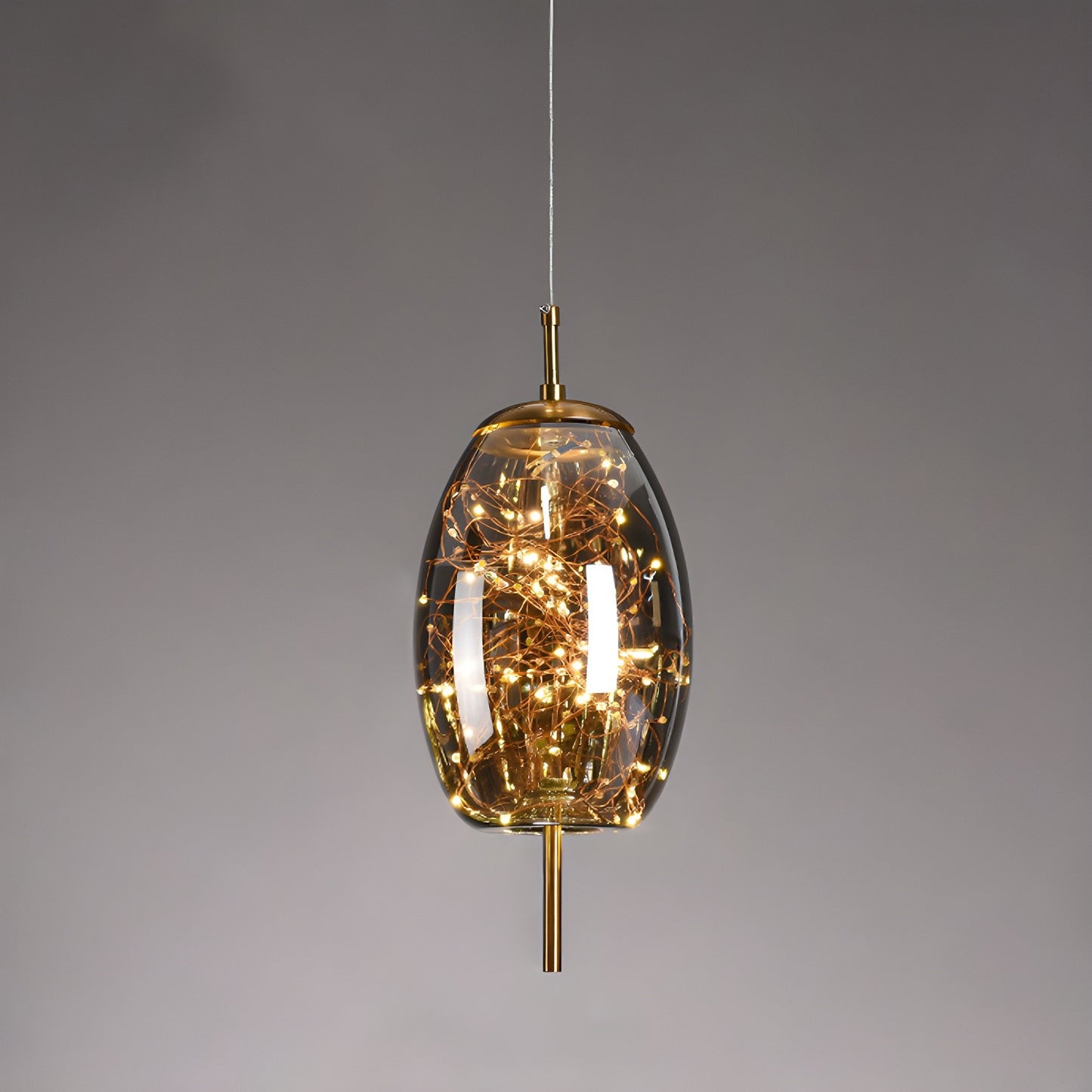 Atria Luxury Led Geometric Globe Sprinkle Pendant Light
