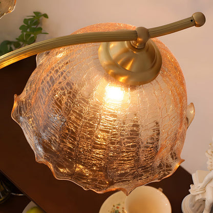 Erin French Country Crack Flower Glass Chandelier