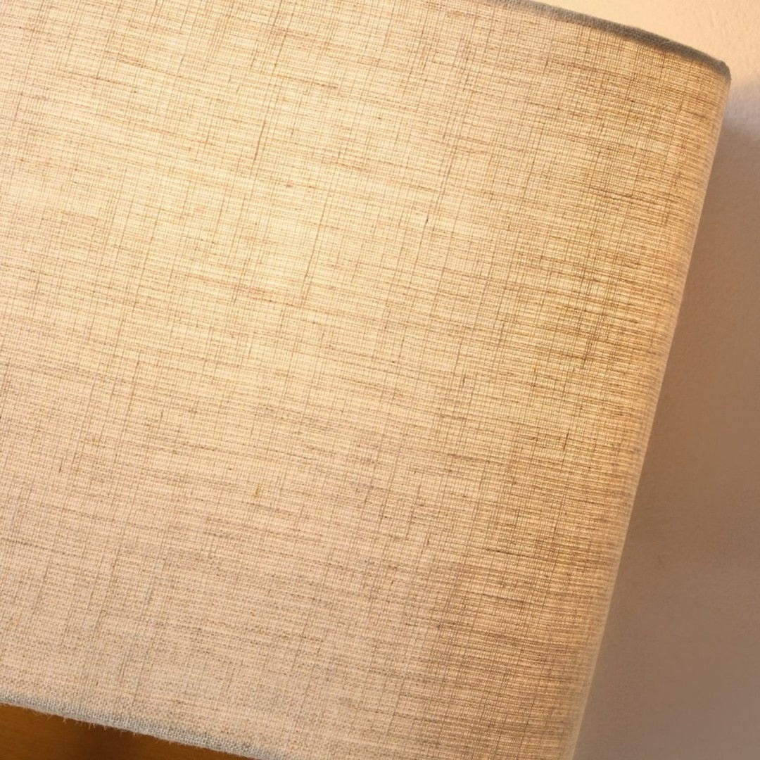 Ondine Modern Linen Fabric Shade Wall Sconce