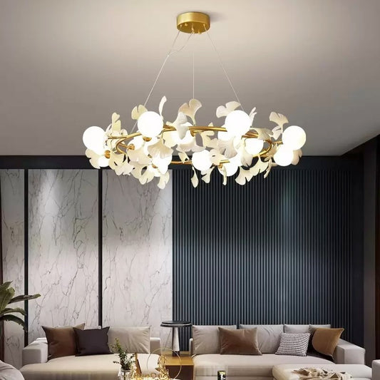 Talia Post Modern Petal Chandelier