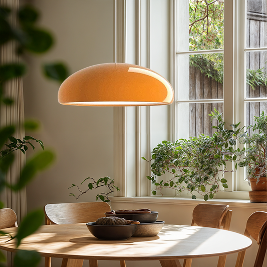 Radiara ‎Minimalist Color Metal Bowl Pendant Light