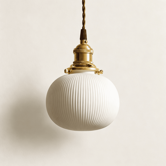 Elena Sjöborre Art Deco Stripe Pendant Light