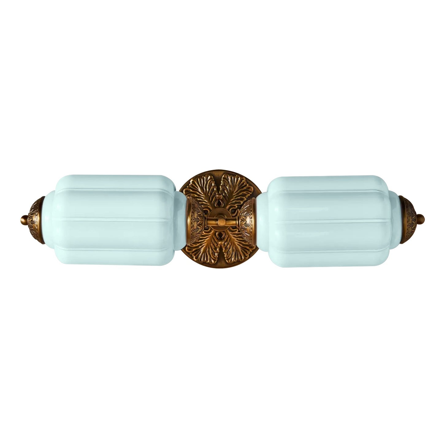 Vintage Elegant Milk Glass Eloise Wall Sconce - Retro Accent Lighting for Bathroom\Bedroom\Hallway